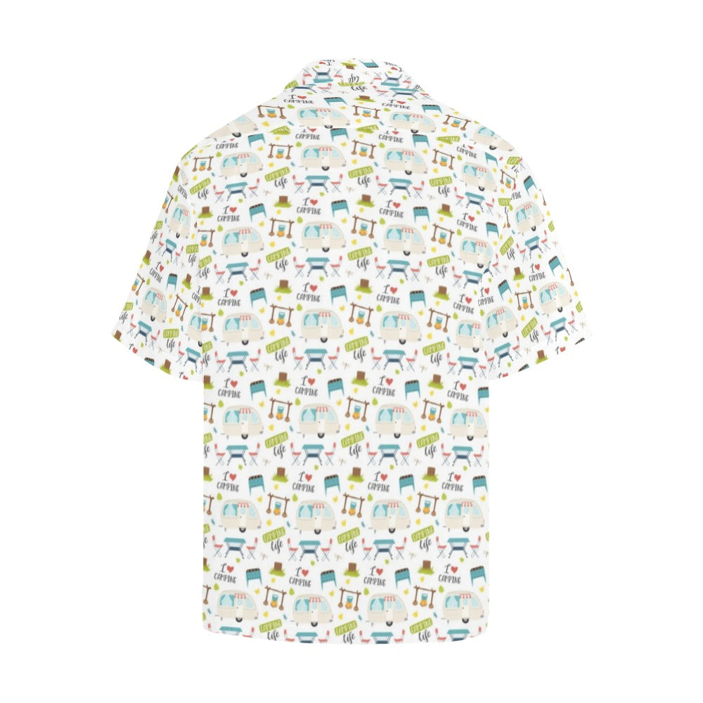 Camping Life - Mens Hawaiian Shirt