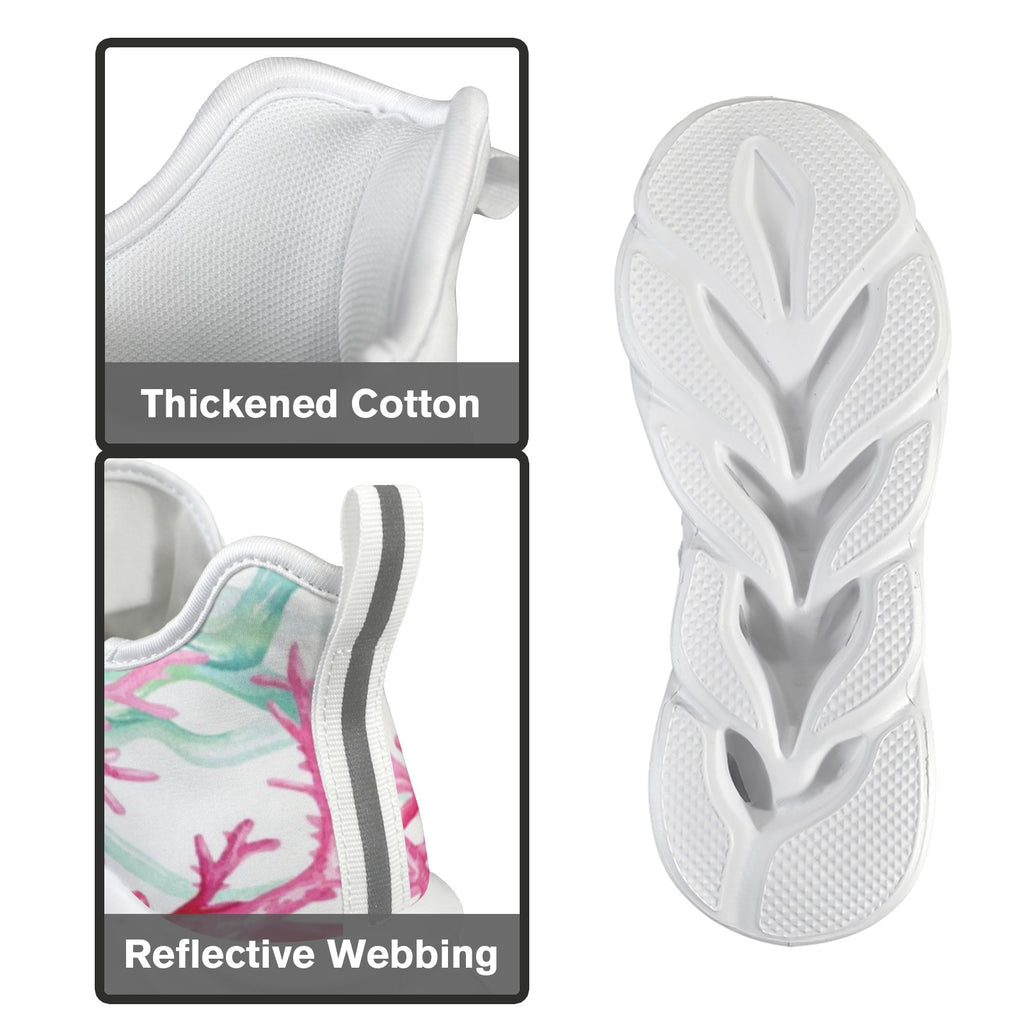 Pink Coral Women's Twisted Sole Sneakers