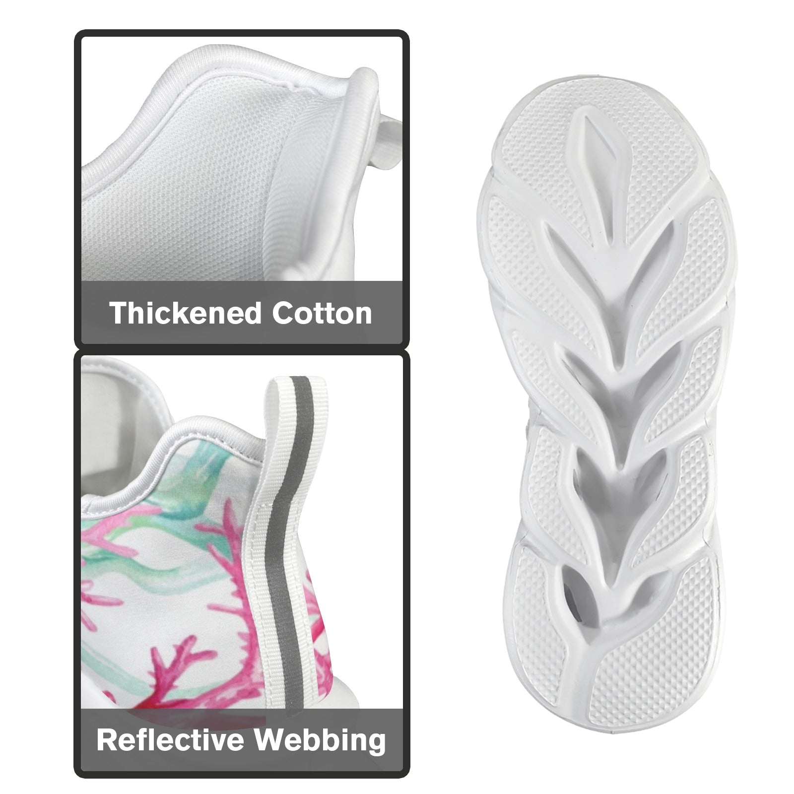 Pink Coral Women's Twisted Sole Sneakers