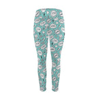 Comic Book Speech Bubbles - Women's High Waist Pockets Yoga Leggings