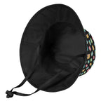 Colourful Cassette Tapes Kids Bucket Hat Kids Bucket Hat Music Printed Offshore Retro
