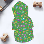 Bright 80's Pet Hoodie (Small Size)