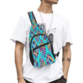 Surfboards Chest Bag One Size Cross Body Chest Bag Printed Offshore Surf