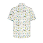 Camping Life Men's Short Sleeve Hawaiian Shirt Men's Hawaiian Shirt (New) Printed Offshore