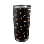 Candy - 20oz Mobile Tumbler with Lid (Black Lock) One Size 20oz Travel Mug Food Printed Offshore