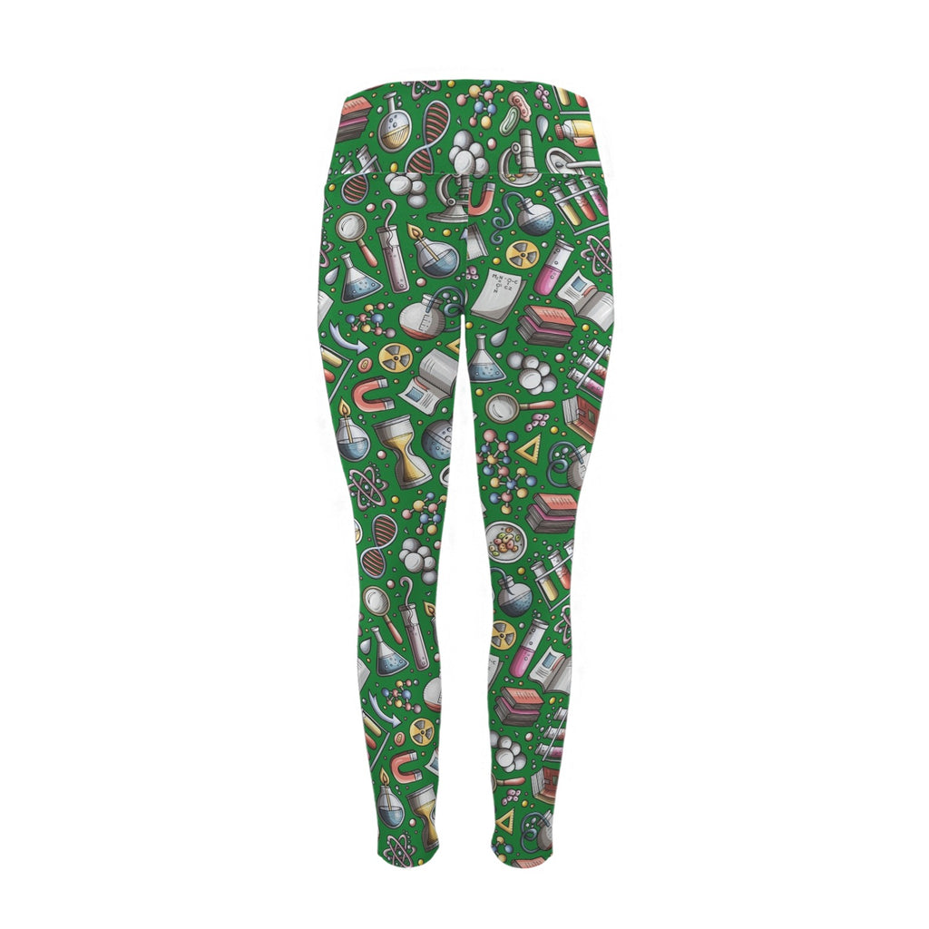 Science Love - Women's High Waist Pockets Yoga Leggings