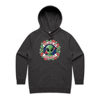 Believe In Yourself, Alien - Womens Hoodie Coal Womens Hoodie Motivation Positivity Printed In Australia Sci Fi