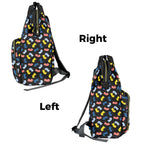 Colourful Chess Multi-Function Backpack, Nappy / Diaper Bag Multi-function Backpack, Nappy / Diaper Bag Chess Games Printed Offshore