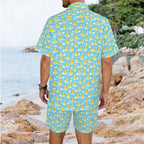 Rubber Ducks Men's Hawaiian Shirt & Shorts Set