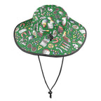 Science Love Wide Brim Bucket Hat Wide Brim Bucket Hat Printed Offshore Science