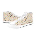 Sprinkles - Women's High Top Canvas Shoes