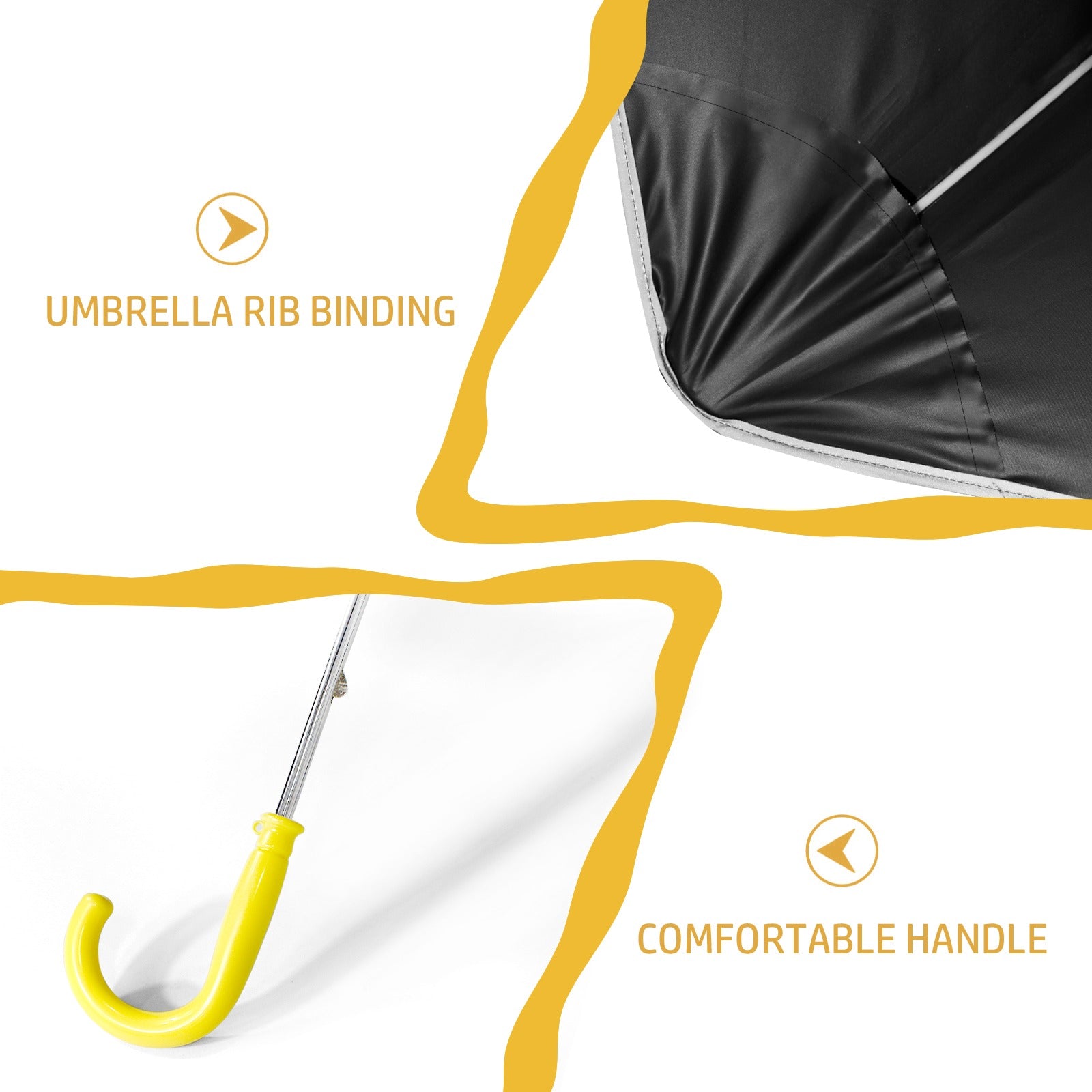 Classic Aussie Food Icons Kids Safe Round Corner Umbrella