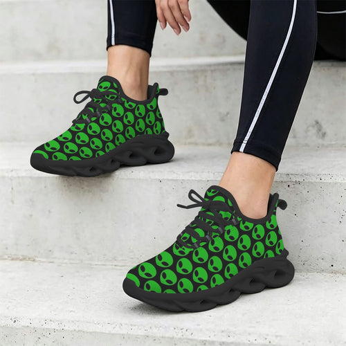 Aliens Women's Twisted Sole Sneakers Twisted Sole Sneakers for Women Printed Offshore Sci Fi