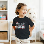 Personalised - Christmas Most Likely To - Classic Kids Crewneck T-shirt | Gildan® 5000B Personalised Kids T-shirt Christmas