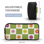 Flower Check Backpack, Lunch Bag & Pencil Case Set
