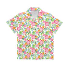 Bright Painted Tropical Senior Kids Hawaiian Shirt
