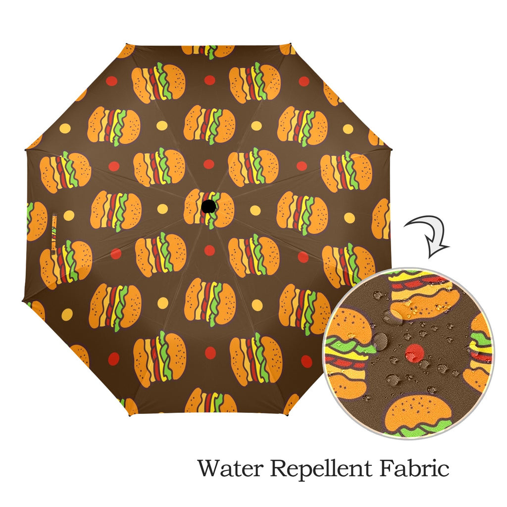 Burgers - Semi-Automatic Foldable Umbrella (Model U12) Semi-Automatic Foldable Umbrella (U12)