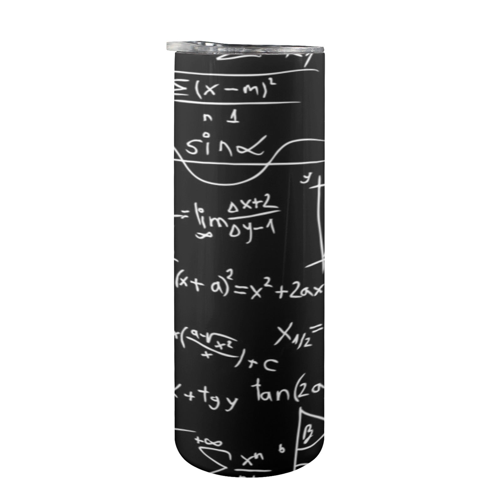 Equations 20oz Tall Skinny Tumbler with Lid and Straw