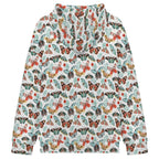 Pretty Moths And Butterflies Women's Full-Zip Hoodie