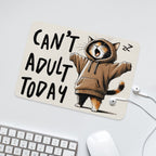 Can't Adult Today, Cat Leather Mouse Pad Leather Mouse Pad animal Printed Offshore