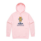 I Remember When I Was Smarter Than My Phone - Mens Hoodie Pink Mens Hoodie Printed In Australia Tech