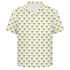 Happy Bok Choy Men's Crinkle Hawaiian Shirt