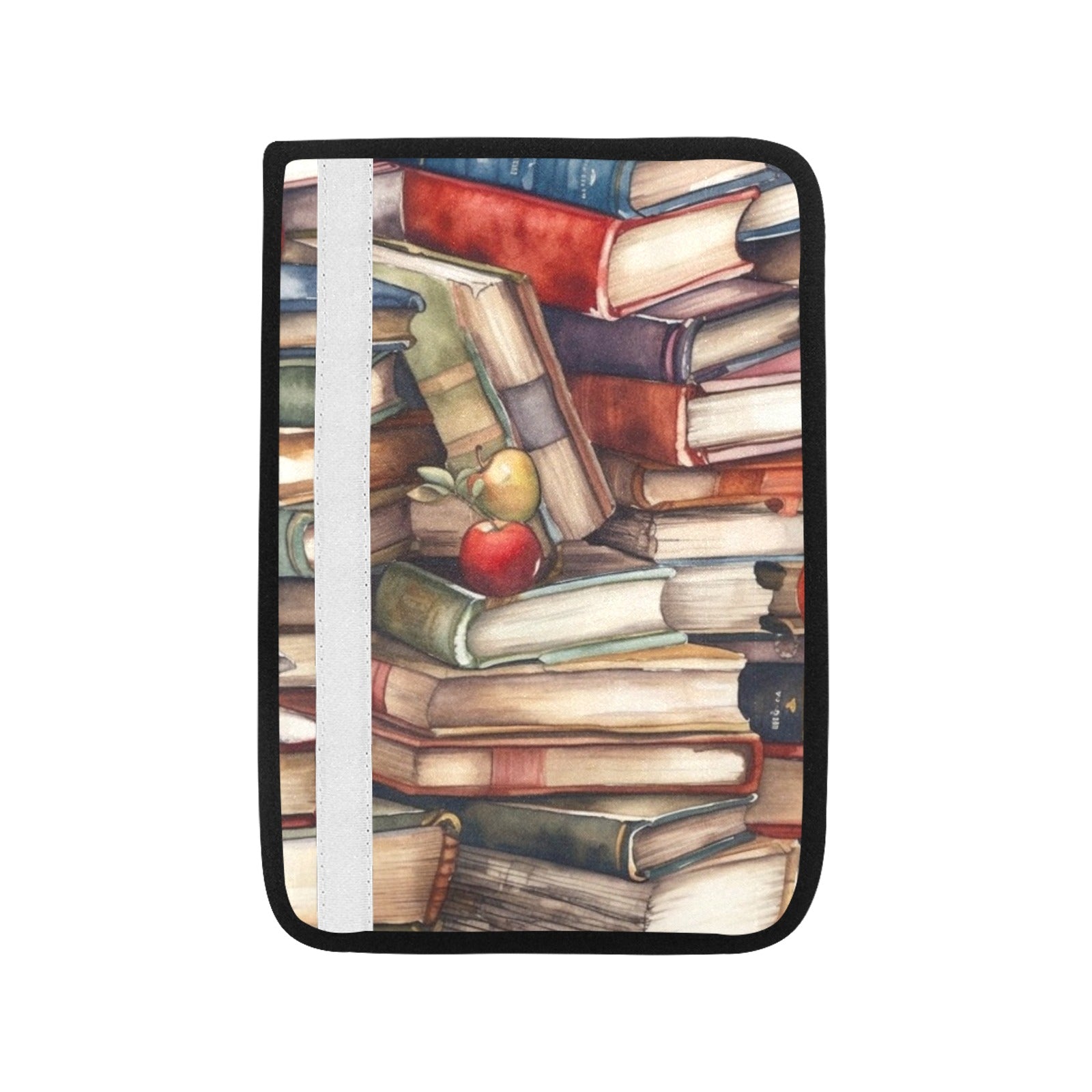 Watercolour Books - Car Seat Belt Cover 7''x10'' (Pack of 2)