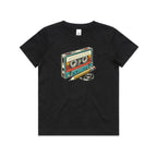 Cassette Tape And Pencil - Kids Youth Staple Tee