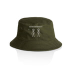 Bro, Have You Been Working Out, Stick Figures - AS Colour Bucket Hat Army One Size As Colour Bucket Hat Fitness Printed In Australia