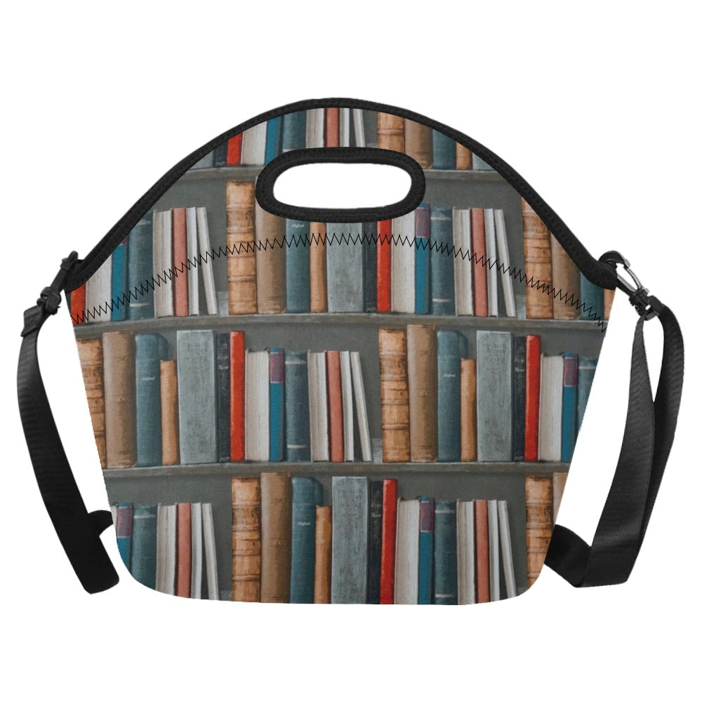 Books - Neoprene Lunch Bag One Size Neoprene Lunch Bag Printed Offshore