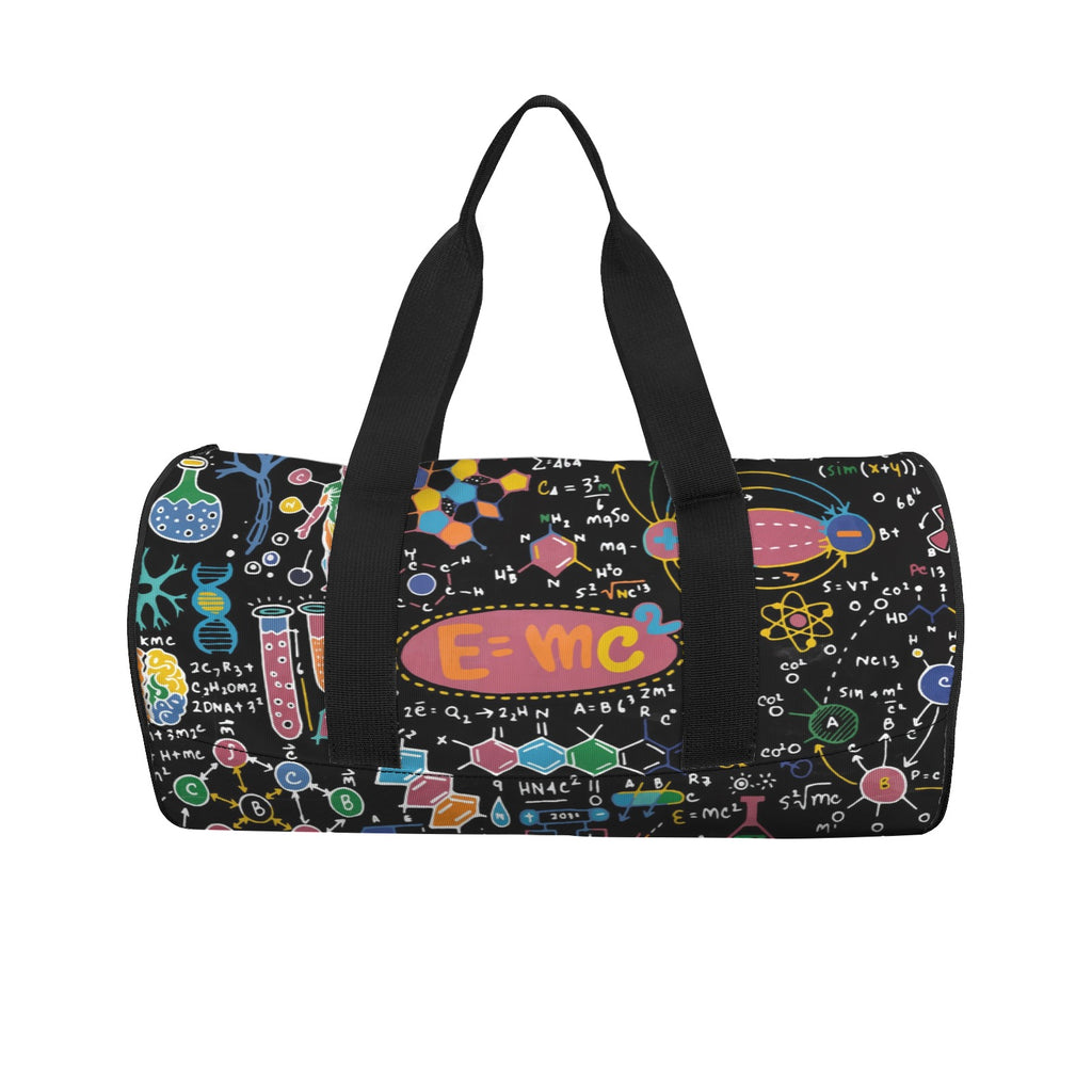 Science Time Blackboard Duffle Bag Duffle Bag Printed Offshore