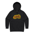 Hello Sunshine - Womens Hoodie Black Womens Hoodie Printed In Australia Summer