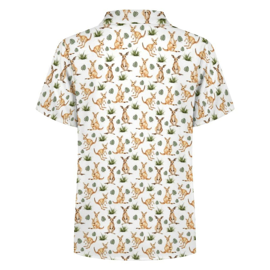 Kangaroos Kids Cotton Short Sleeve Shirt