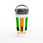 Full Of Rock - White 15oz Stainless Steel Travel Mug Default Title Travel Mug Globally Fulfilled Music