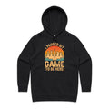 Chess, I Paused My Game To Be Here Women's AS Colour Hoodie Black Womens Hoodie Chess Games Printed In Australia