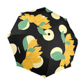 Yellow Flowers And Dots Umbrella One Size Umbrella Printed Offshore