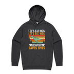 Punctuation Saves Lives, Dinosaur Man's AS Colour Hoodie