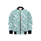 Comic Book Speech Bubbles Kids Bomber Jacket XL Kids Bomber Jacket comic Printed Offshore