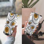 Abstract Eggs - 20oz Mobile Tumbler with Lid (Black Lock) 20oz Travel Mug Food Printed Offshore