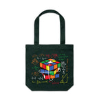 Game Cube Equations Canvas Tote Bag