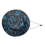 Blue Squiggle - Wide Brim Bucket Hat Wide Brim Bucket Hat Printed Offshore