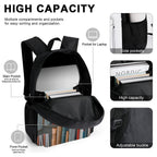 Books Three Piece Backpack Set Three Piece Backpack Set Printed Offshore