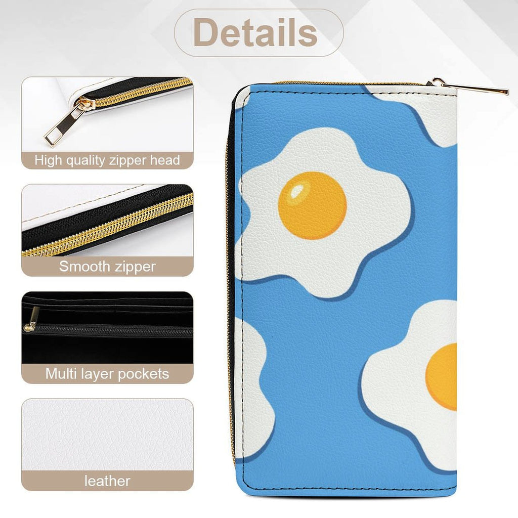 Fried Eggs -  PU Leather Wallet