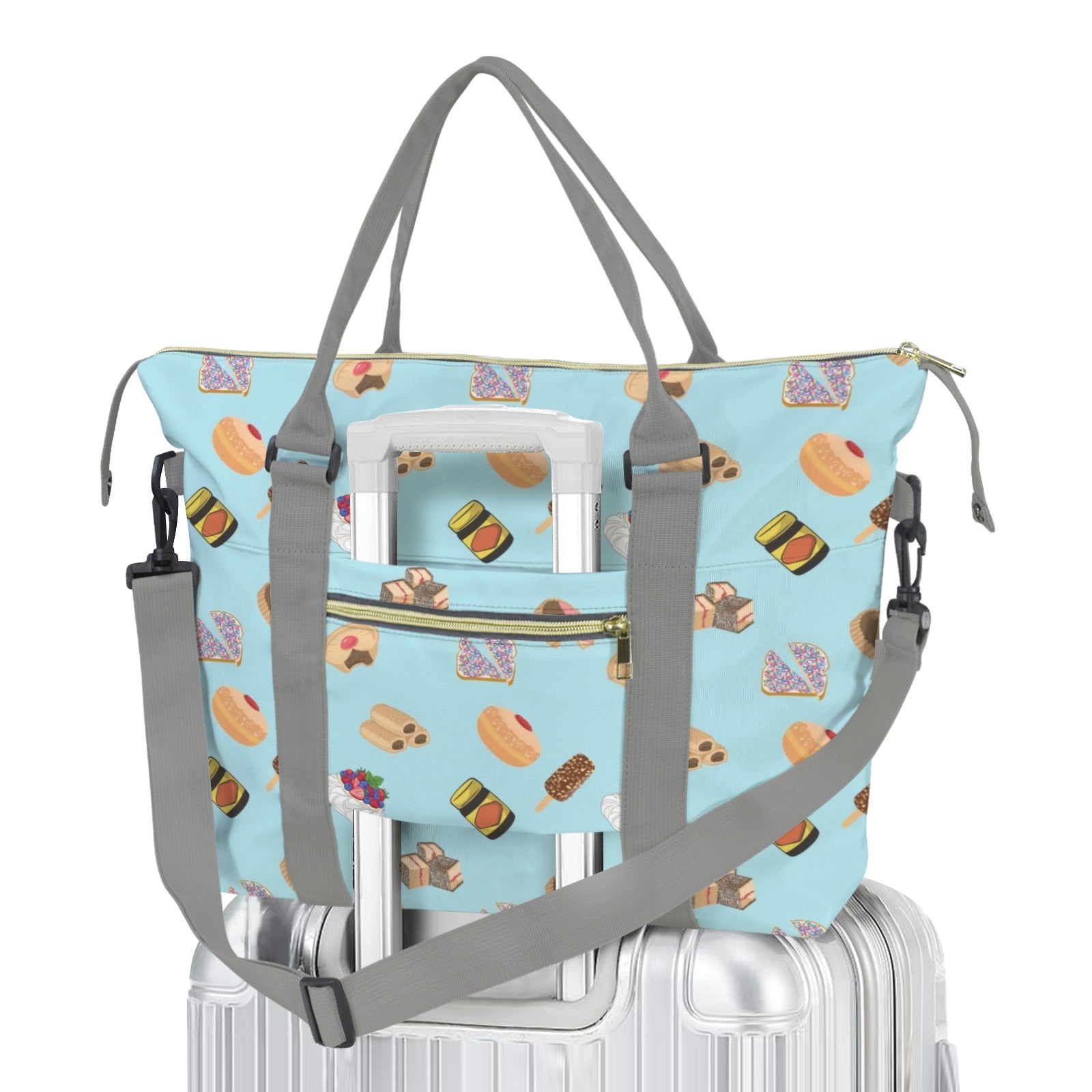Classic Aussie Food Icons Duffle Bag-Simple (Model 1715) One Size Duffle Bag-Simple (1715)