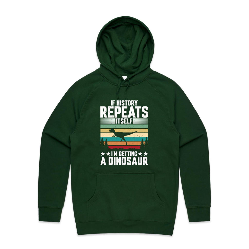 I'm Getting A Dinosaur Men's AS Colour Hoodie