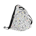 Music Time Neoprene Lunch Bag Neoprene Lunch Bag Music Printed Offshore