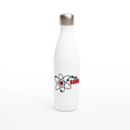 I'm The Bomb, Atom - White 17oz Stainless Steel Water Bottle Default Title White Water Bottle Globally Fulfilled Science