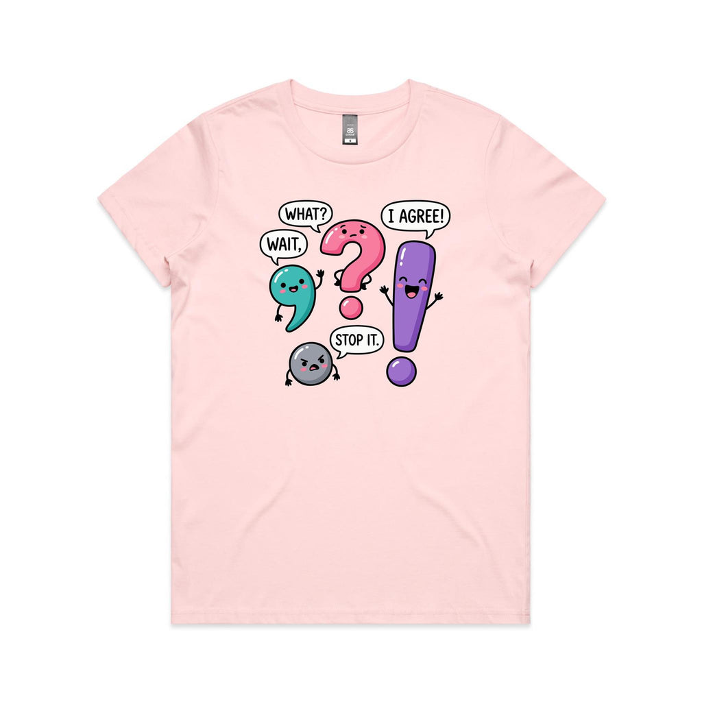 Funny Punctuation Women's AS Colour T-shirt