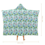 Australian Birds Kids Hooded Blanket 100cm x 130cm