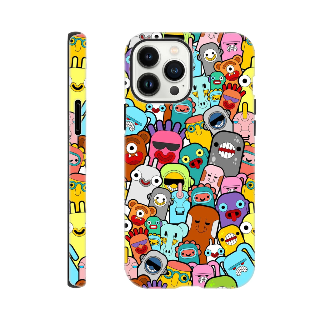 Crazy Cartoon Creatures - Apple iPhone - Tough case iPhone 13 Pro Max iPhone Tough Case Globally Fulfilled